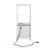 Table de chevet avec station de charge, table de chevet intelligente avec veilleuse, table de chevet moderne avec bibliothèque, tables de chevet avec armoire de rangement pour la chambre à coucher-223096150