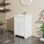 Compartiment pour salle de bain avec meuble-lavabo Goodyo, 24 po, blanc