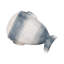 Baleine bleue, bleu / blanc-856768354