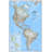 The Americas Classic Wall Map-1356896
