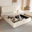 Lit plateforme avec rangement Keyahna Linen-235036889-235036888