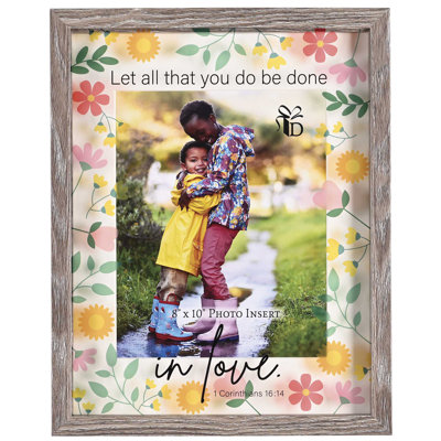 Aisleen Brown Picture Frame with Mat