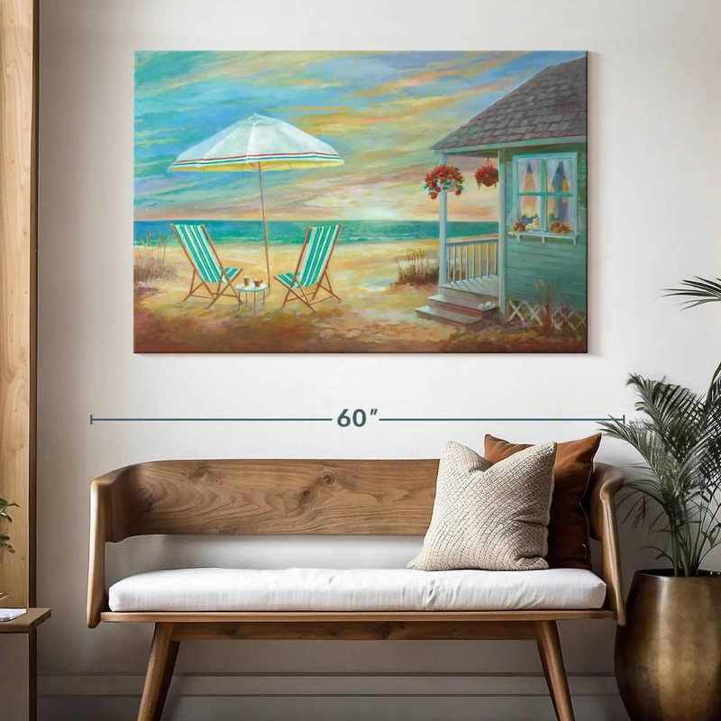 Coucher de soleil Gillard Cottage, H 34 po x l 51 po