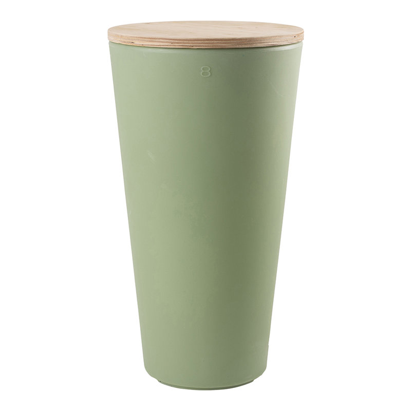 Vita Pot Planter, 70cm H x 39cm W x 39cm D, Mint