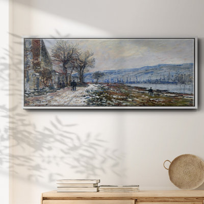 " The Seine At Lavacourt, Effect Of Snow, 1879 "