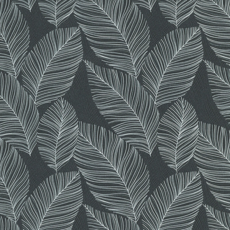 Paineville 10.05m x 53cm Textured Matte Paste the Wall Wallpaper Roll, Black/Silver