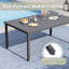 Rectangular Outdoor Patio Dining Table-401116667
