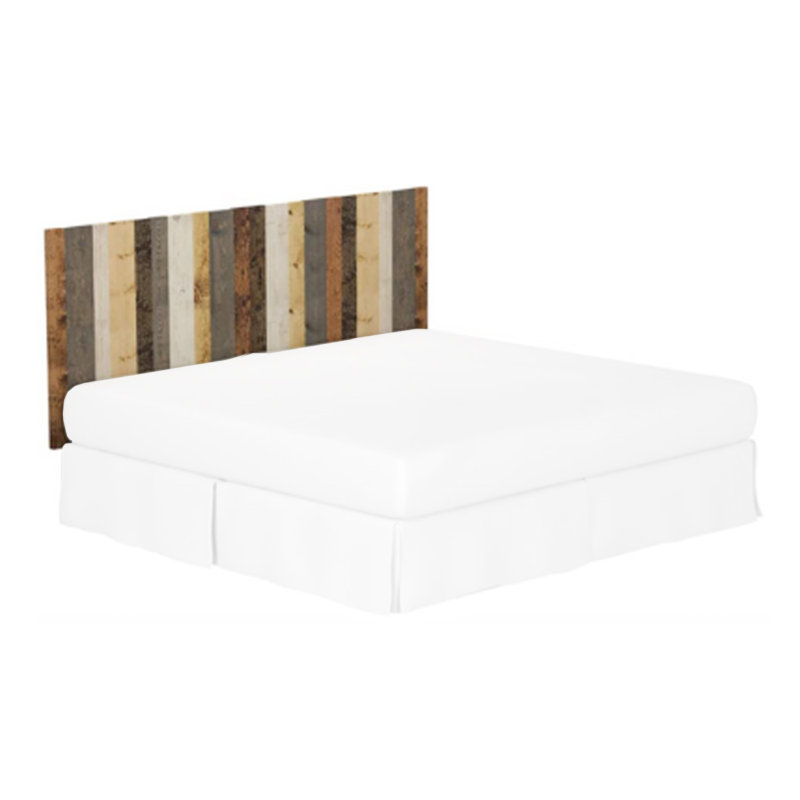 Solid Wood Panel Headboard, Queen