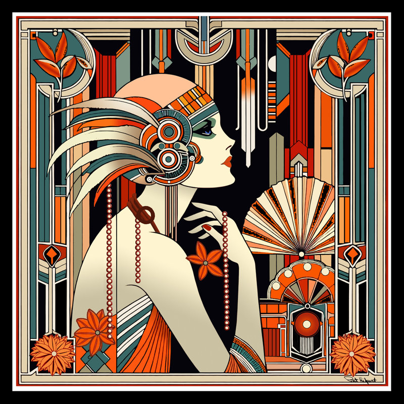 Art Deco Beauty I