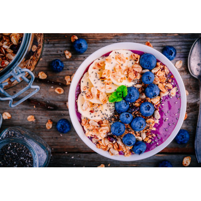 Smoothie Bowl - Wrapped Canvas Print