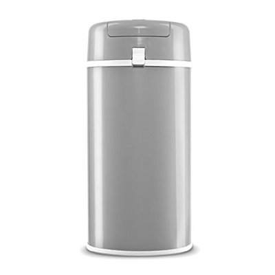 Aluminum Manual Lift Waste Basket - 10 Gallons