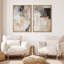 "Grunge Abstract Paint Stroke Effect", impression d'art moderne sur toile, 2 pièces-119400606-87607406-87607405