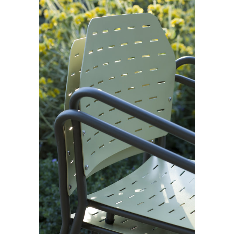 Fling Outdoor 3 - Piece Bistro Set, 27" L x 27" W