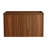30" Bathroom Vanity & Plywood Sink - Modern Design, Soft Close Hinges, Walnut Color, Float Mounted, For Compact Bath Areas Resin Basin Material,-402003026-402003029