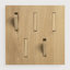 5 - Hook Wall Mounted Coat Rack