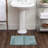 Laverne High/Low Stain/Fade Resistant Non-Slip Machine Washable Bath Mat-2010977881-2010977876