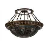 Fleur-de-lis 4 - Light Semi Flush Mount