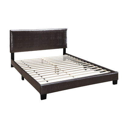 Aimee-Leigh Upholstered Low Profile Platform Bed