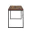 Bureau d'écriture / coiffeuse / table de jeu / petite table de salle à manger avec pattes en métal