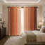 Rideaux dégradés (lot de 2), style minimaliste, rideaux thermiques modernes à œillets, couleur unie ombrée, pour la décoration de la chambre et du salon.-782111456