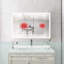 36x24 Inch LED Medicine Cabinet with Defogger, Dimmer, Clock, Outlets & USB