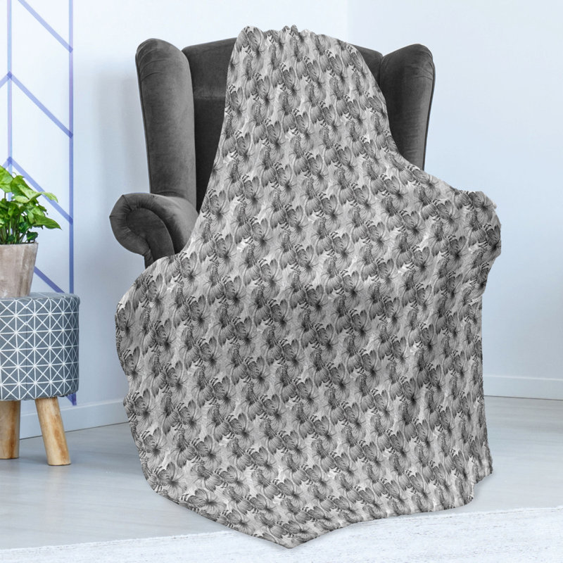 Hand Woven Throw Blanket, 50" W x 60" L