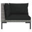 Leeda 280cm Wide Patio Sectional with Cushions