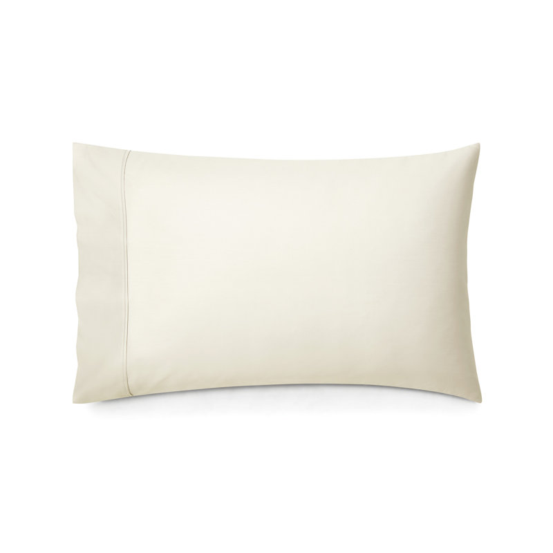 Lux Pillow Case, Standard Case Pack with 2 Pillowcases, White