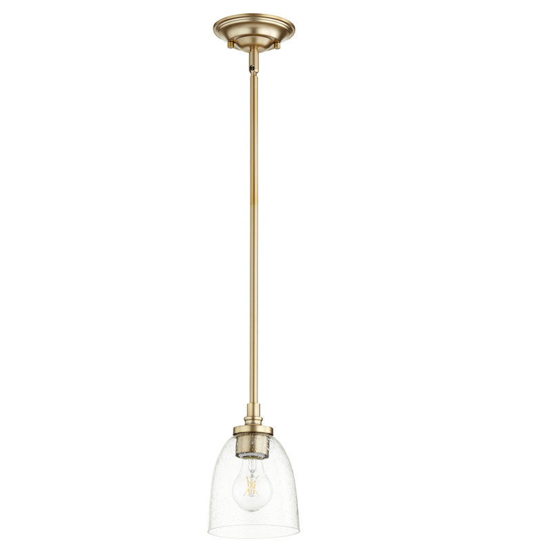 Anastas 1 - Light Single Pendant, Aged Brass