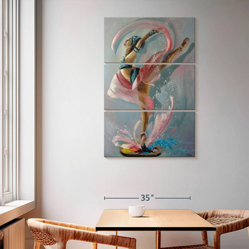 Enn Dancing Woman, H 57 po x l 36 po