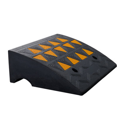 EvoNet Rubber Foldable 20.08 in. L Modular Ramp
