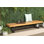 Banc de jardin en bois d'acacia massif Eslee