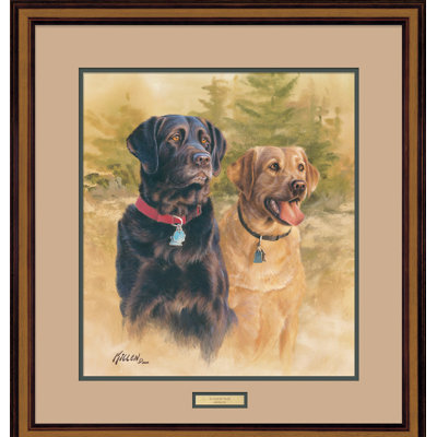 « good pair » par jim killen, reproduction d’art encadrée
