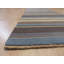 Tapis bleu fait à la main Galeana-2085165524