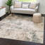 Tapis abstrait beige Abrianne-24431738