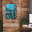  «Lucid Escape 1» par Laura Gibson, art mural sur toile, 12 po x 16 po