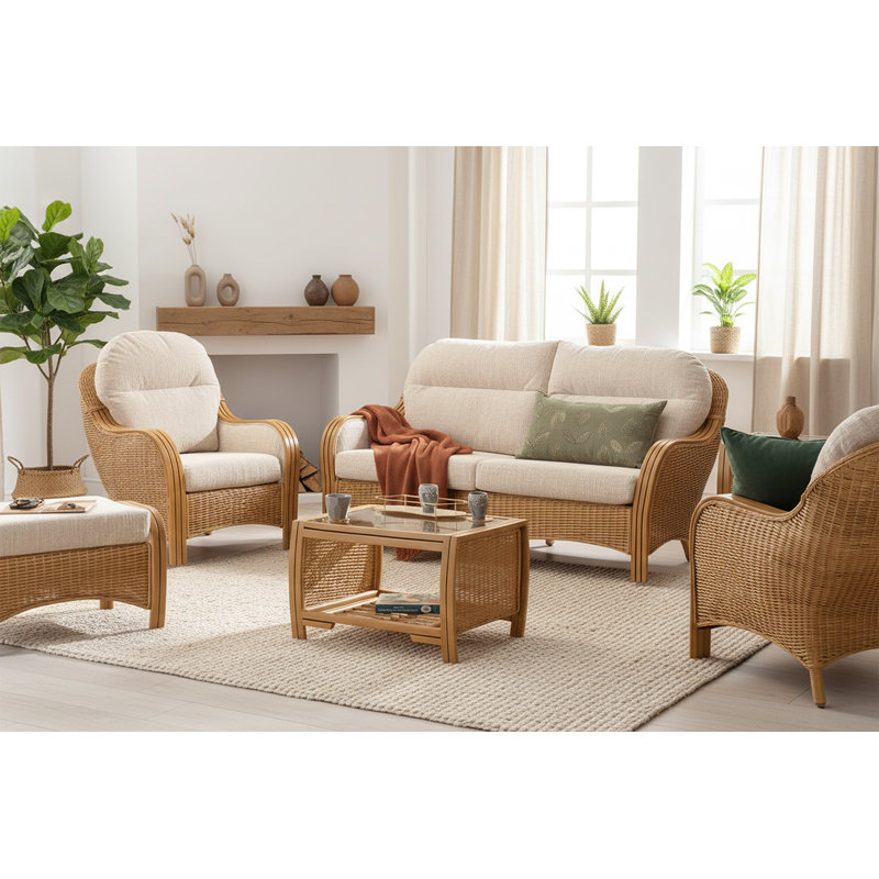 6 - Piece Conservatory Sofa Set