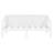 White Daybed In Twin Size, Featuring A Clean And Elegant Silhouette, Multi - Function Home, Strong Stable Size Daybed, Ideal For Resting Relaxing, Structure, Under Bed Space Storage-60992666-60992660
