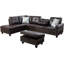 Canapé modulaire avec repose-pieds Plyler-342896530-342896542