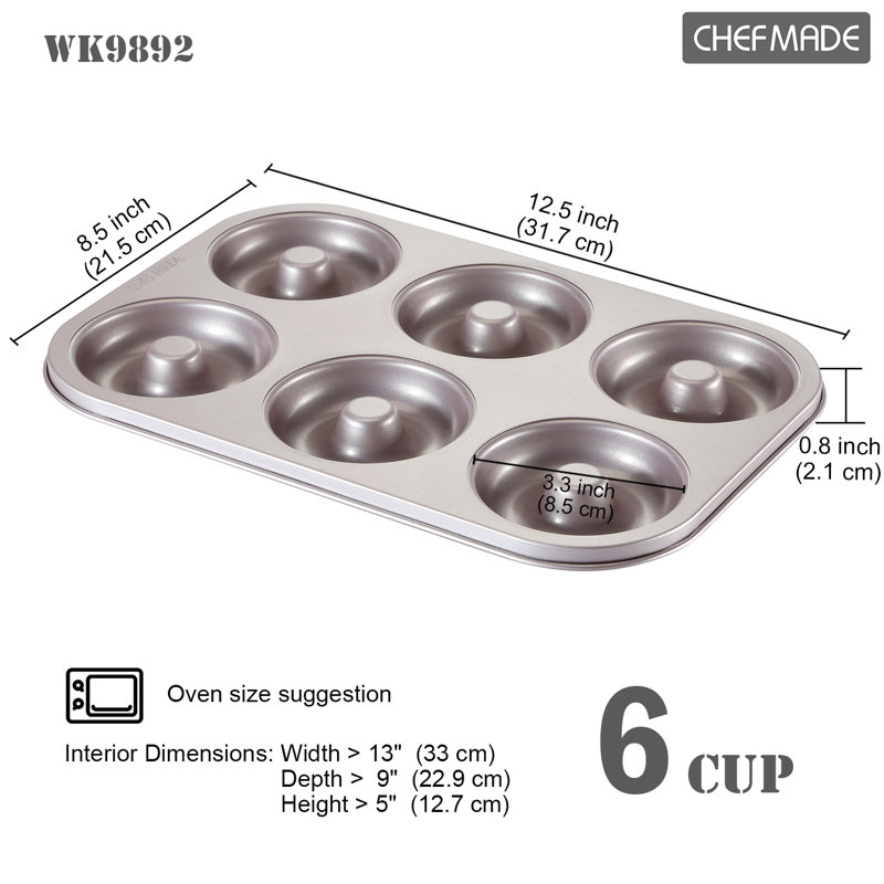 CHEFMADE 1 Donut Pan