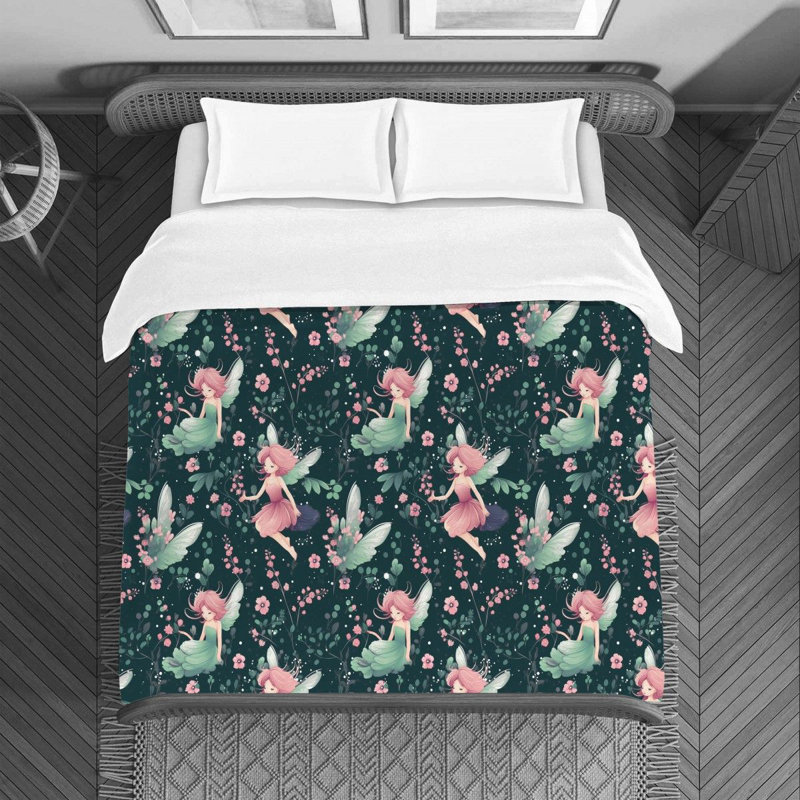 Fairy Dreamy Duvet Cover, Queen Duvet Cover