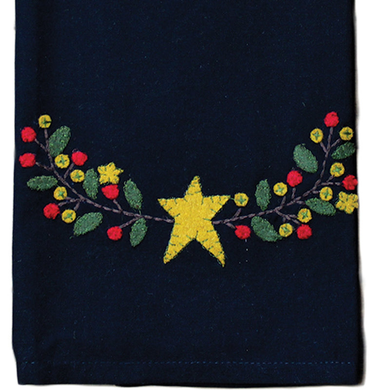 Red Barrel Studio® Star Berry Vine Towel