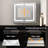 Hellmuth LED Surface/Recessed Mount Frameless Medicine Cabinet with Mirror and Adjustable Shelves, USB, Defogger-309868599-309868598