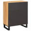 Solid Wood Rectangle Accent Cabinet