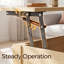Lift-Top Coffee Table with Hidden Storage - 100cm Wide Oak Effect Wooden Table