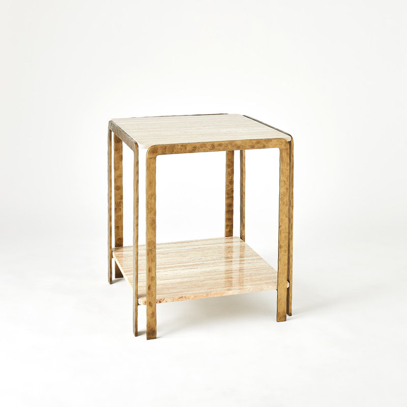 Stone End Table