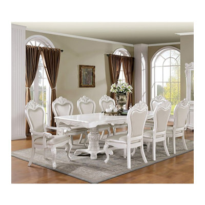 Lohey 7-pcs Dining Table Set