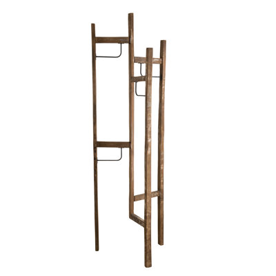 WoodWard Solid Wood Freestanding Coat Rack