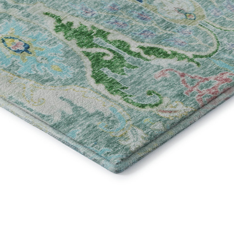 Premium Machine Washable Alaina AMF1932 Modern Rug, Rectangle 9' x 12'