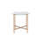 Glass Top End Table